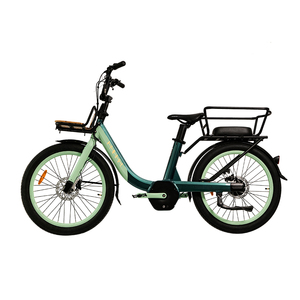 จักรยานไฟฟ้าอีไบค์แบบวินเทจจักรยานขี่ในเมืองความเร็วเดียว - Product Image 4