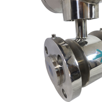 Cost-Effective Digital Smart Electromagnetic Flow Meter for Industrial Water Rainwater Seawater Brine Saline Water Liquid