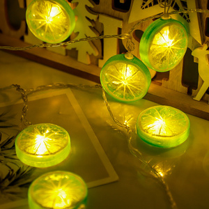 USB/<strong>Battery</strong> Fruit Lemon 10 LED Slice String Lights Flashing Garland Wall Lamp <strong>Battery</strong> Powered <strong>Indoor</strong> Outdoor <strong>Lighting</strong> - Product Image 6