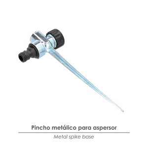 Aspersor Metálico Saturnia con Conector para Manguera - Product Image 3