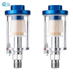 Régulateur de pression pour <span class=keywords><strong>pistolet</strong></span> de pulvérisation avec manomètre, filtre séparateur d'eau en ligne, adaptateur, accessoires pour outils pneumatiques, aérographes et compresseurs - Product Image 1