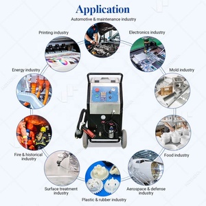 Nettoyeur à pression automobile Aquablast, machine <span class=keywords><strong>de</strong></span> nettoyage à <span class=keywords><strong>glace</strong></span> sèche pour moteur <span class=keywords><strong>de</strong></span> voiture avec gaz CO2 - Product Image 6