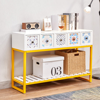 Meuble de rangement moderne pour salon, couleur bois naturel, bois massif, gain de place, écologique, idéal pour salle à manger et hôtel
