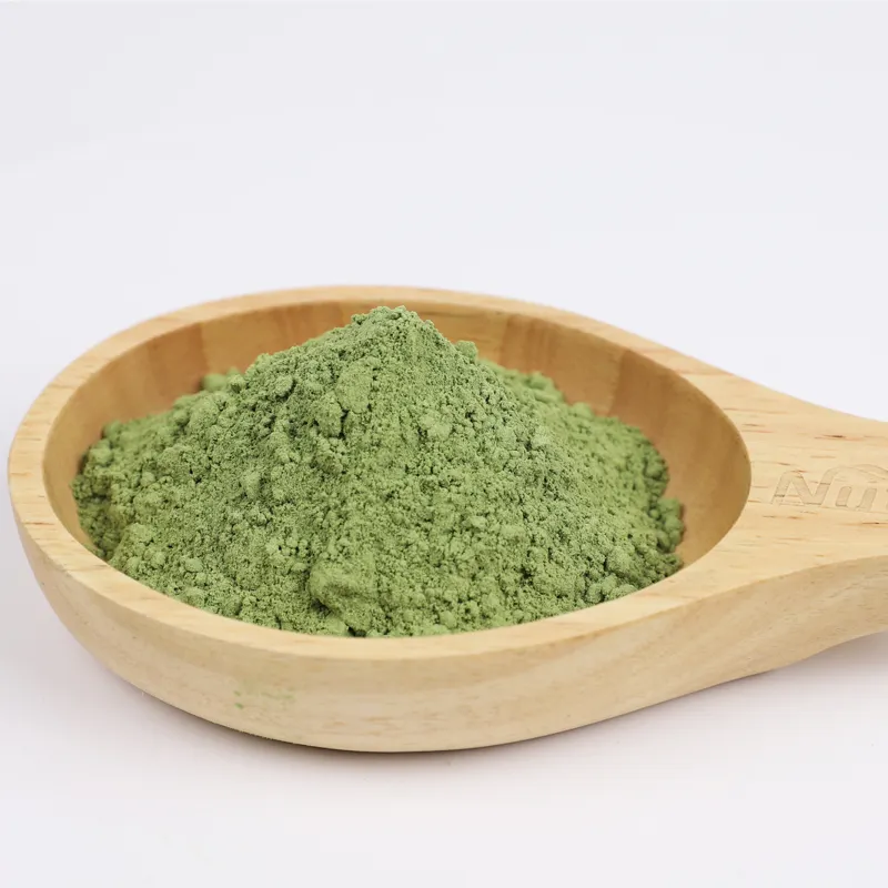 Muestra gratis de extracto de col rizada en polvo mejor sabor orgánico Kale en polvo para exportación