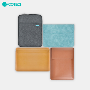 COTECI-Funda de nailon para ordenador portátil, de <span class=keywords><strong>13</strong></span>, <span class=keywords><strong>14</strong></span>, 15 y 16 pulgadas, de piel sintética, con asa y soporte, para ordenador portátil de negocios - Product Image 2