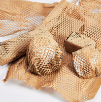 Rouleaux de papier artisanal en nid d'abeille biodégradable et écologique, 100% pâte vierge, recyclable, compatible avec l'impression offset