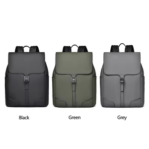 Nuovo Arrivo Zaino Scolastico Universitario <span class=keywords><strong>in</strong></span> <span class=keywords><strong>Pelle</strong></span> <span class=keywords><strong>Nera</strong></span> con Logo Personalizzato, Borsa Impermeabile da Viaggio per Laptop - Product Image 6