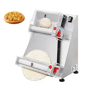 Automatic Pizza dumpling bread noodle Dough Sheeter roller with Conveyor Belt Adjustable Thickness Electric Bakery machine