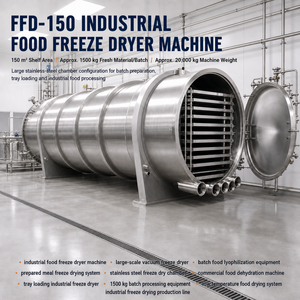Máquina Industrial de Secado por Congelación de Alimentos para Procesamiento de Comidas Preparadas FFD-150, Aprox. 150 m² Lote de 1500 kg - Product Image 2