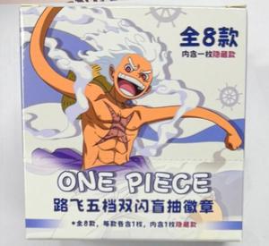 12 Cajas al por Mayor Oficiales de One Piece Luffy Gear 5, Caja Sorpresa con Doble Brillo, Colección de Tarjetas con Insignias para Juguetes, Regalos y Juegos - Product Image 2
