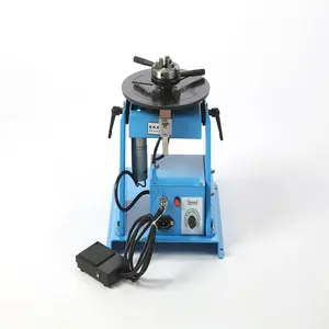 Horizontal automatic rotating 3 axis 100kg adjustable welding table positioner