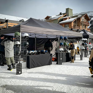 Tente pliante en aluminium imperméable pour extérieur, 10x10, tente de réception, chapiteau pour exposition, tente pop-up personnalisée avec impression pour événements - Product Image 3