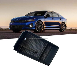 Boîte de rangement pour la plaque de l'accoudoir central de la voiture pour Kia K5 <span class=keywords><strong>Optima</strong></span> 2020 2021 2022 2023 2024 2025 Accessoires d'intérieur Boîte d'organisation automobile - Product Image 1