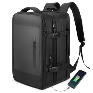 Sac de voyage multifonctionnel personnalisé de grande capacité, 3 modes de transport différents, sac à dos de voyage pour ordinateur portable, sac à dos avec port de charge USB - Product Image 5