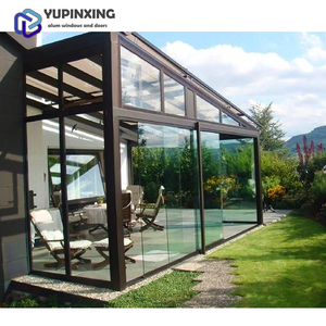 Casas prefabricadas sunrooms listas y casas de cristal <span class=keywords><strong>balcon</strong></span> sunroom para la temporada de invierno - Product Image 3