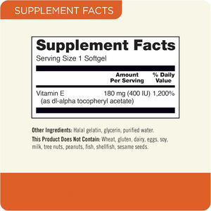 Cápsulas de Gel Suave con Vitamina E para el Apoyo Inmunológico, Beneficios de la Vitamina E, Promueven la Salud General, OEM/ODM - Product Image 4