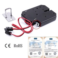 Serrure électromagnétique 12V CC robuste en acier pour armoire, boîte aux lettres électronique et porte de casier intelligent