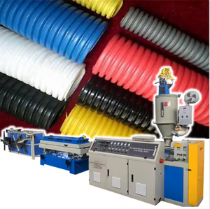 Nouvelle conception de machine à tube corrugué à paroi simple haute vitesse, personnalisation, contrôle PLC, économie d'énergie de 30%, extrudeuse de plastique - Product Image 3
