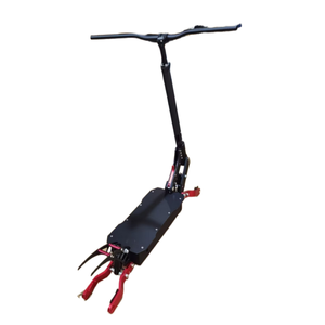 Accessoires pour trottinette électrique Geofought, cadre en alliage d'aluminium, fourche ouverte 135/150 mm, pièces de rechange pliables pour la réparation - Product Image 2