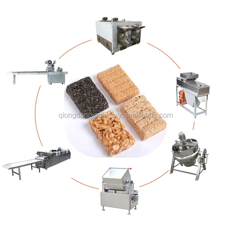 Automatischer intelligenter Betrieb Protein-Schokoriegel-Maschine Müsli-Energieriegel-Schneide maschine für Lebensmittel und Süßwaren