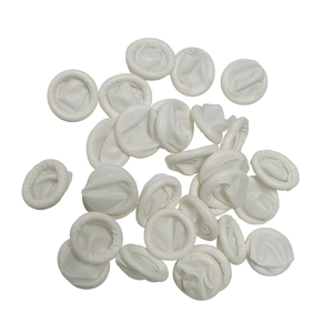 Allesd 500G Latex Vrije Witte Vingerbedjes <span class=keywords><strong>Clear</strong></span> Voor Vingerbescherming - Product Image 1