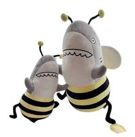 Coussins de style mixte requin + abeille
