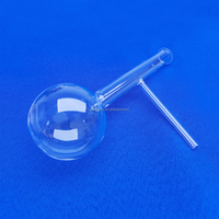 Flacon en verre de quartz personnalisé GLS 200ml 300ml Laboratoire Boro 3.3 Flacon de distillation