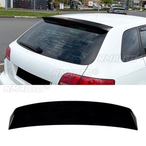 สปอยเลอร์หลังคาสำหรับรถยนต์ A3 อุปกรณ์ตกแต่งรถยนต์สำหรับ Audi A3 8P 5 ประตู ปี 2004-2013 ชิ้นส่วนดัดแปลงสปอยเลอร์หลังคา - Product Image 3