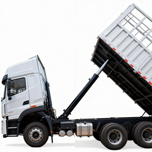 Cilindro Idraulico Ribaltabile per Cabina Standard OEM per Camion Pesanti Scania Volvo MAN, Cilindro Ribaltabile per Cabina con Attacco a Forcella Durevole - Product Image 4