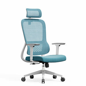 Chaise de bureau exécutive moderne en promotion, ergonomique, en tissu, pivotante à 360 degrés, réglable en hauteur - Product Image 5