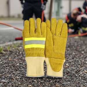 Guantes Ignífugos e Impermeables EN659 de Aramida Retardante de Llama para Bomberos y Rescate de Emergencia - Product Image 1