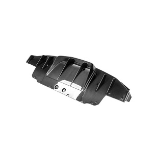 Diffuseur arrière en fibre de carbone sèche, fait main, finition brillante, fixation OEM, pièces de tuning racing pour Ferrari F8 Tributo Spider - Product Image 2