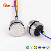 Capteur de pression sanitaire WTsensor PC10P, qualité alimentaire, hygiénique, pour lait, bière, liquides, en acier inoxydable, à cellule isolée remplie d'huile, SS