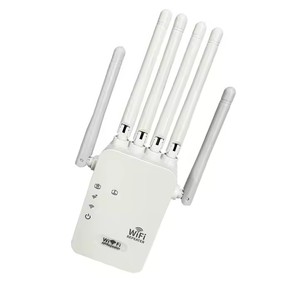 Extendeur <span class=keywords><strong>WiFi</strong></span> monobande JDT 300Mbps avec amplificateur de signal certifié ROHS à 4/<span class=keywords><strong>6</strong></span> antennes et <span class=keywords><strong>répéteurs</strong></span> à double port Gigabit - Product Image 4