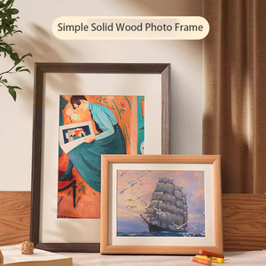 Cadre <span class=keywords><strong>photo</strong></span> et poster A3/A4 en bois massif, grand format, à fixation murale, sur mesure, finition imperméable - Product Image 1