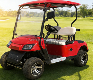 Chariot de <span class=keywords><strong>golf</strong></span> tout-terrain robuste en promotion avec structure renforcée, idéal pour les zones montagneuses, les plages et les grandes exploitations agricoles - Product Image 5