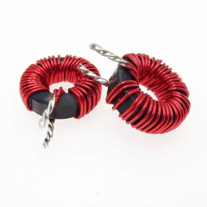 Inductor de anillo magnético de alta corriente T80125 - 5.6UH 25A, núcleo de hierro, anillo de aluminio, 0.8, bobinado paralelo de tres hilos - Product Image 4