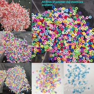 Piezas Redondas en Forma de Corazón y Pentagrama, Gránulos de Azúcar Simulados, Accesorios para Slime Hechos a Mano - Product Image 2