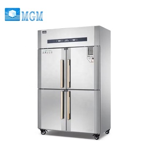<span class=keywords><strong>Congelatore</strong></span> Commerciale in Acciaio Inox a 4 Porte, Frigorifero Verticale, <span class=keywords><strong>Frigo</strong></span> <span class=keywords><strong>Industriale</strong></span> e <span class=keywords><strong>Congelatore</strong></span> - Product Image 1