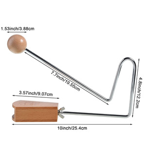 Vente en gros d'instruments de percussion musicaux en bois, vibraphones, jouets musicaux éducatifs pour enfants, bébés - Product Image 4