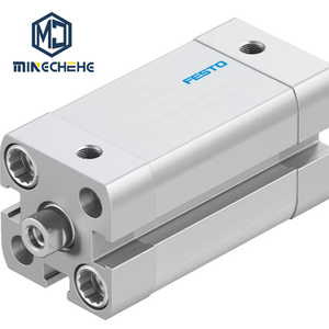 Cylindre pneumatique compact ADN-20-10-A-P-A ADN-20-25-A-P-A ADN-20-40-A-P-A, actionneur pneumatique conforme à la norme ISO 21287 pour l'automatisation industrielle - Product Image 1