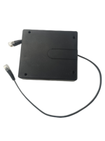 Cable de Extensión USB Portátil, Mini Enrollador de Cable Retráctil con Enchufe Europeo DYH-1816 para Teléfono Móvil, Cable Retráctil de 2m