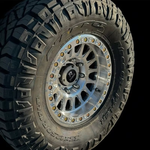 Gesmede velgen met gefreesde face, beadlock, <span class=keywords><strong>4x4</strong></span>, 17x8.5, 10, 28, 4x100, 5x114.3, 6x114.3, 6x139.7 velgen voor Dodge Charger, Jeep, Toyota SUV - Product Image 3