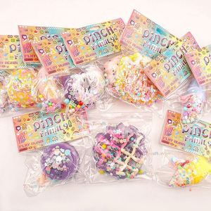 Chinese PU Felt Mini Scented Food Squeeze Soft Toy 2024 Display Set Game New Year Simulation <b>Squishy</b> Toys for Girls - Product Image 1