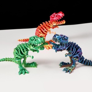 Đồ chơi khủng long xương nhựa in 3D bán buôn, OEM tùy chỉnh khủng long & động vật, đồ chơi khủng long bạo chúa đang thịnh hành từ các nhà cung cấp - Product Image 2