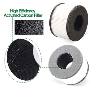 BS-03 True HEPA Ersatz luftfilter für <span class=keywords><strong>PARTU</strong></span> und Slevoo BS03 HEPA Luft reiniger 3-in-1 Filtersystem Luft reiniger Teile - Product Image 4