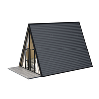 Casa Prefabricada Modular Expandible de Dos Pisos, Diseño Rectangular, con Panel Solar, Diseño Moderno, Interior Espacioso