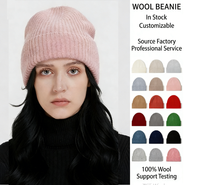 Bonnet en laine 100% extra large, tricoté plat, chaud et ample, pour hommes et femmes, idéal pour les voyages