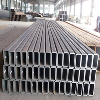 Tubo de Acero Rectangular Soldado ERW de 100 mm x 100 mm, Tubo de Acero al Carbono, Tubo Estructural, Tubo EMT, Certificado JIS/SABS/KS