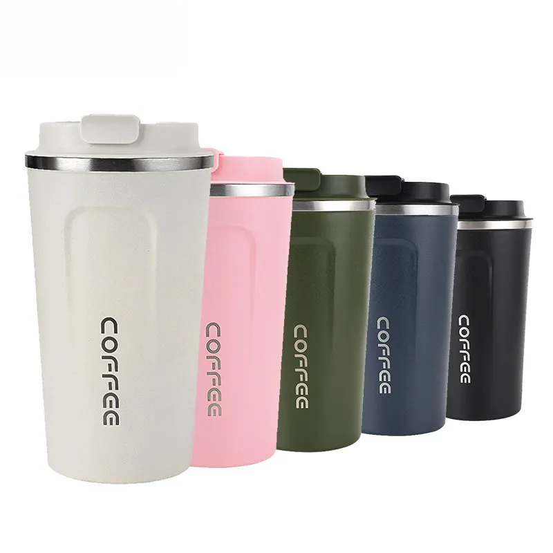 Térmica de Café Canecas de Tazas, 20oz Preto Fosco Sublimação Copos Tumbler Inoxidável Em Massa